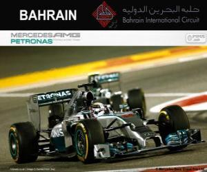 Puzzle Πρωταθλητής Lewis Hamilton 2014 Μπαχρέιν Grand Prix